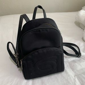 BEBE black mini backpack/purse